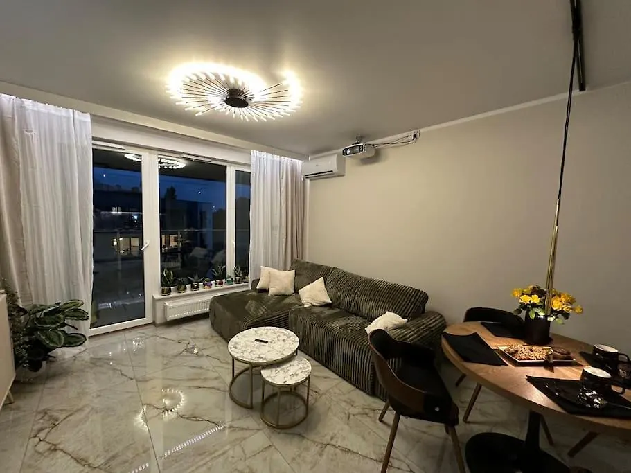 Wood & Stone Apartment Gdansk