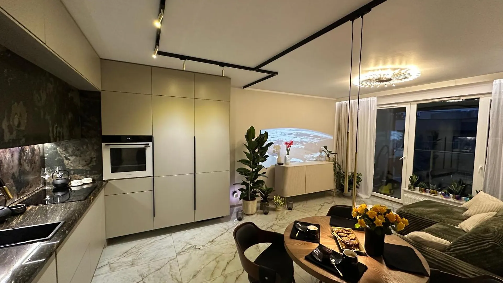 Wood & Stone Apartment location